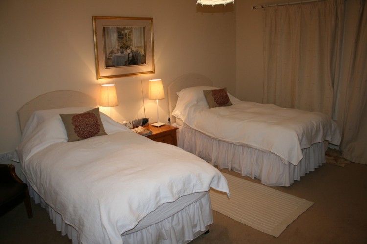 Braefield Bed and Breakfast twin guest room