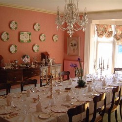Haughley House B&B guest dining room