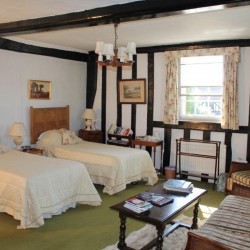 Haughley House B&B guest bedroom