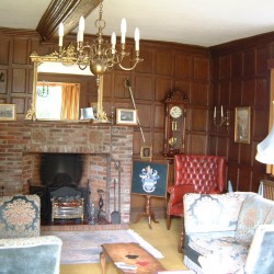 Haughley House B&B guest living room