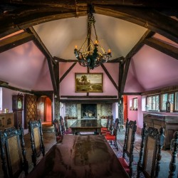 Long Crendon Manor B&B - medieval hall