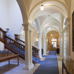 Downstairs Hallway at Blervie House