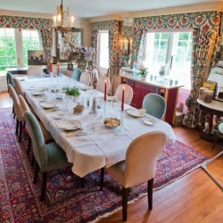 The Dean Bandb Longniddry guest dining room