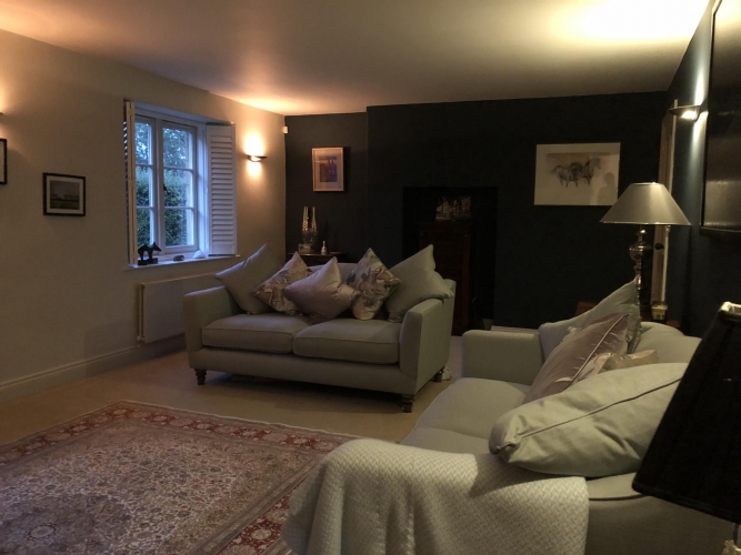 holywell Lodge guest sitting room