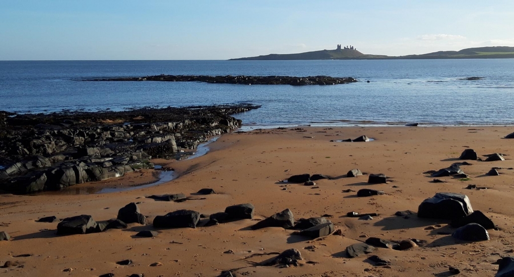 Embleton Beach north Northumberland
