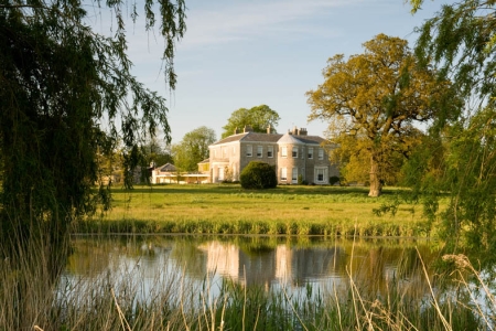 Hoveton Hall across the water
