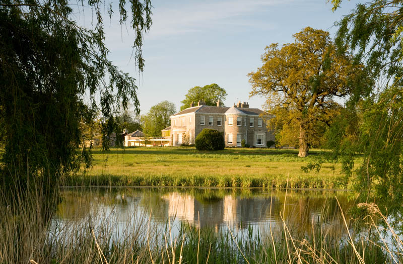 Hoveton Hall across the water