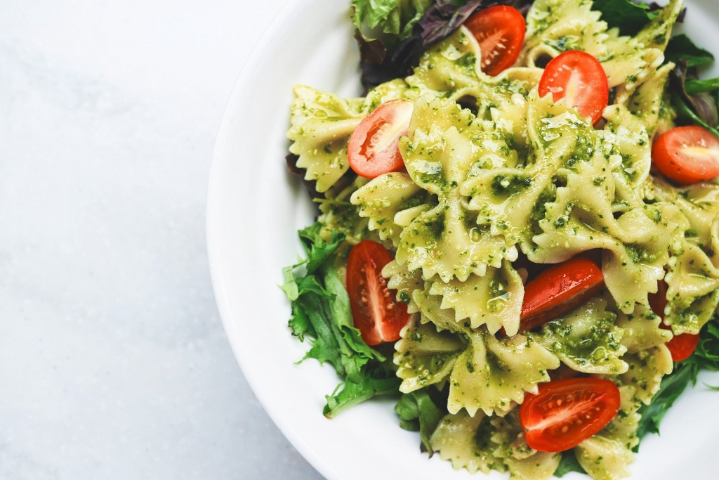 Evening meal feature pasta dine at Wolsey Lodges