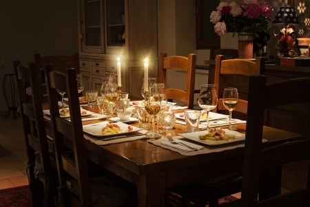 B&B Dinner party table